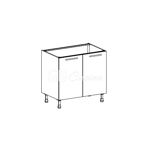 Meuble Bas sous evier,  2 portes