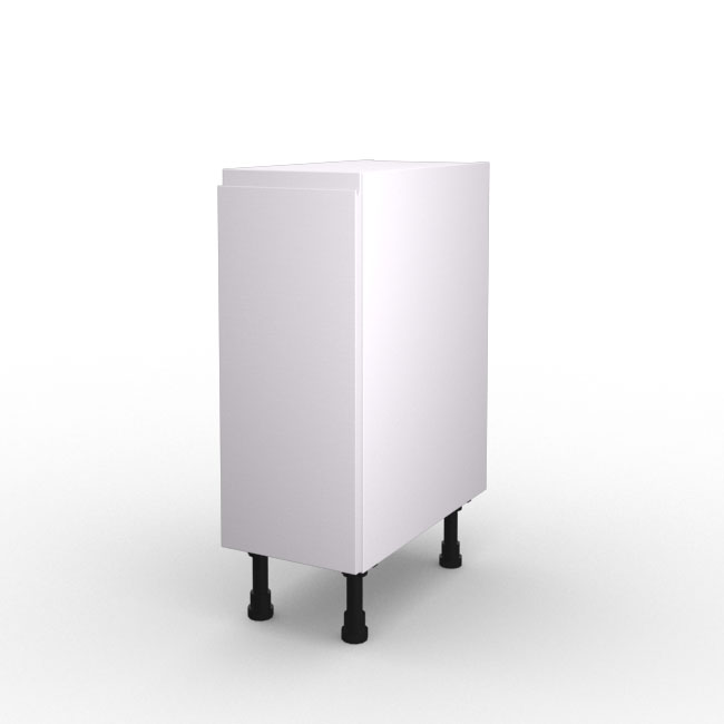 Meuble Bas,  1 porte avec coulissant bouteilles
