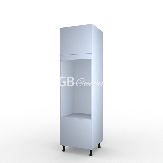 Meuble Colonne  four micro-onde,  2 portes charnières à gauche