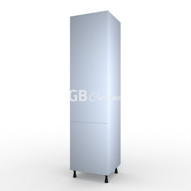 Meuble Colonne  rangement,  2 portes charnières à droite, 5 étagères