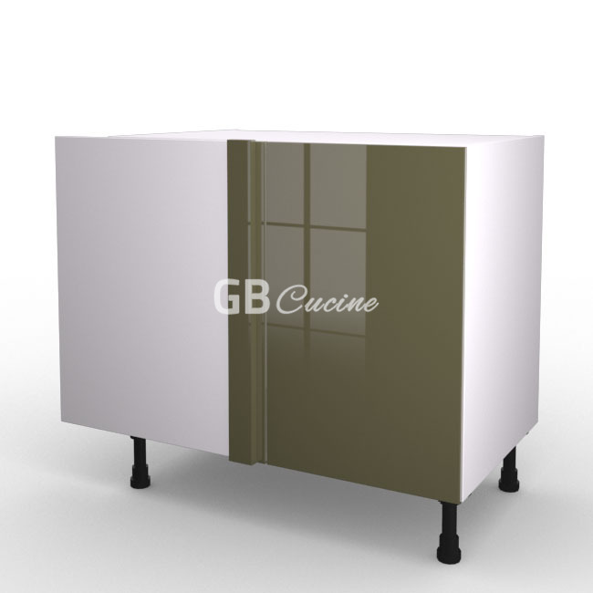 Meuble Bas angle gauche,  magic corner,  1 porte de 45 