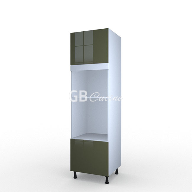 Meuble Colonne  four micro-onde,  2 portes charnières à gauche