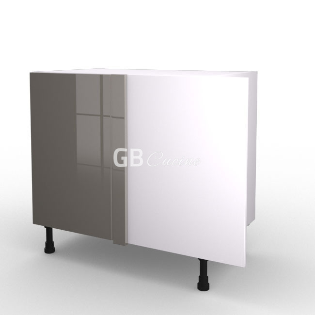 Meuble Bas angle droit,  magic corner,  1 porte de 45 