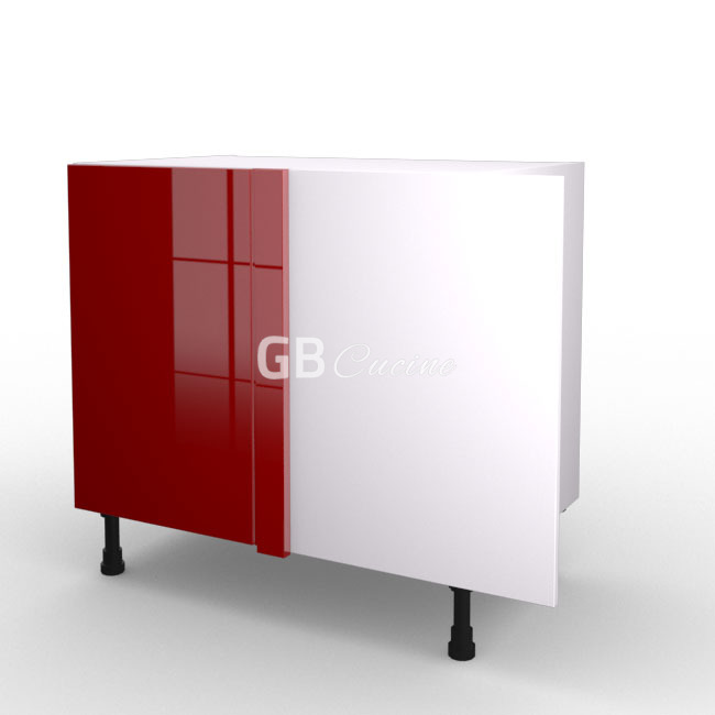 Meuble Bas angle droit,  magic corner,  1 porte de 45 