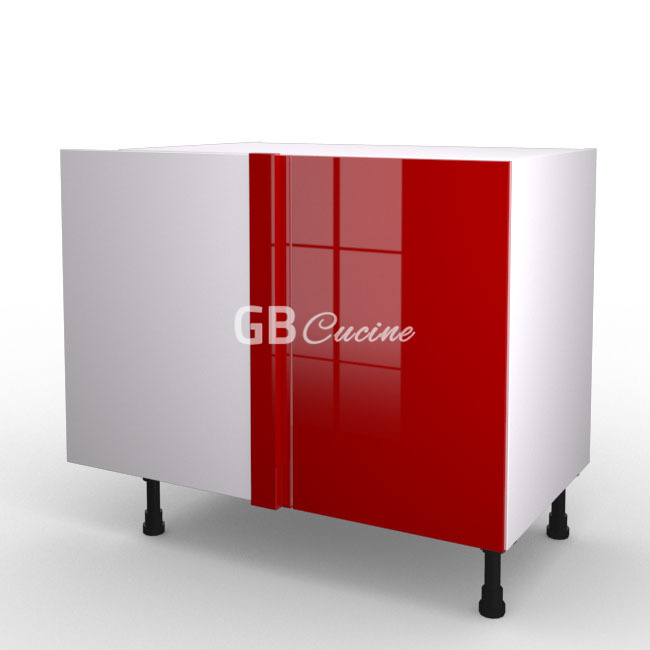 Meuble Bas angle gauche,  magic corner,  1 porte de 45 