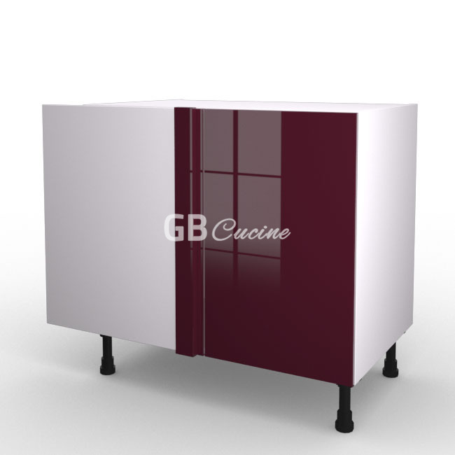 Meuble Bas angle gauche,  magic corner,  1 porte de 45 